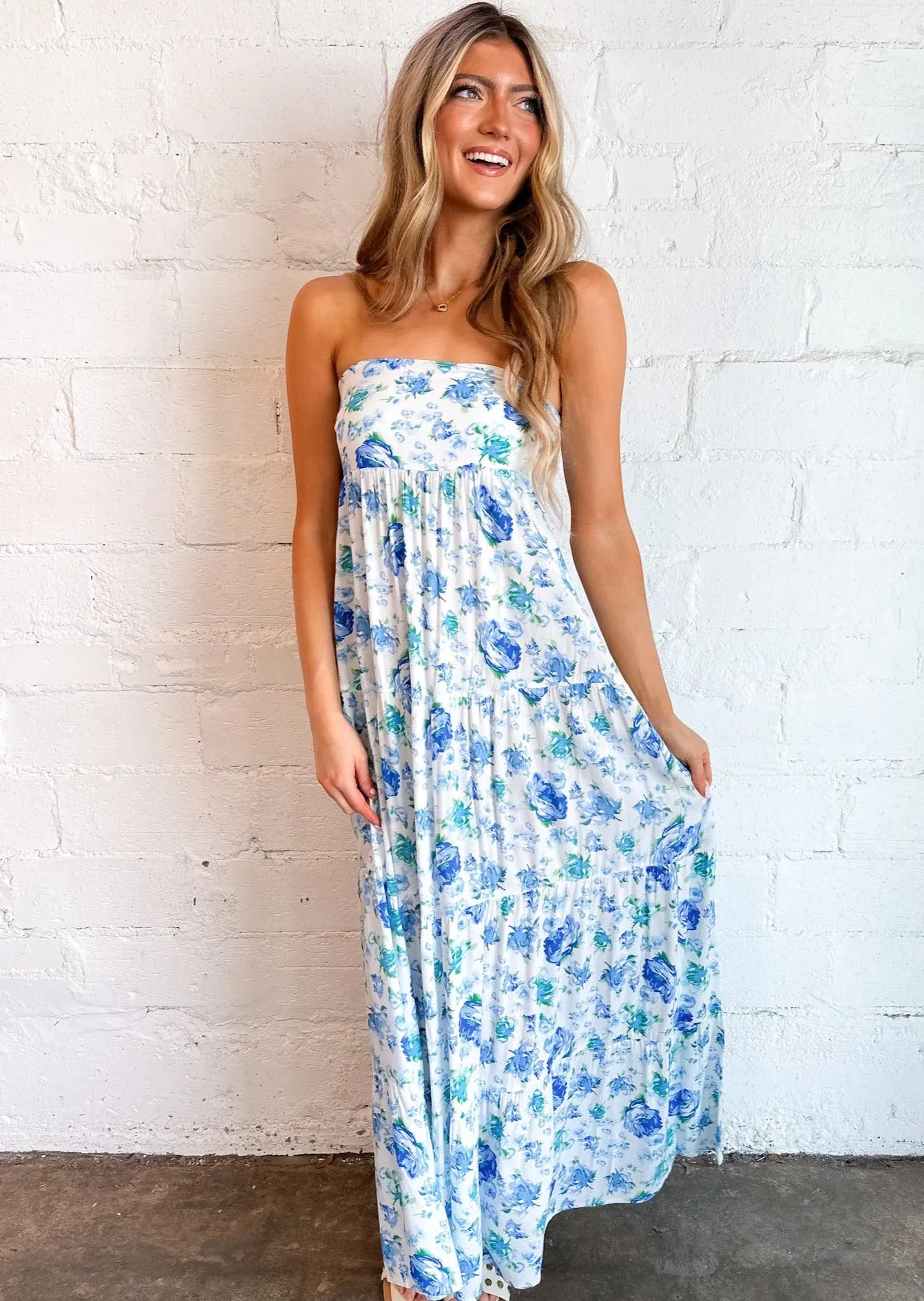 Dreamy Floral Maxi Dress