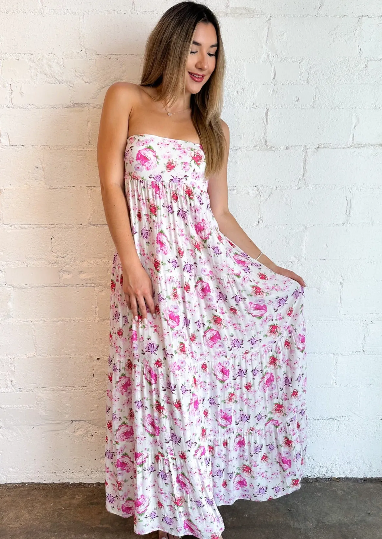 Dreamy Floral Maxi Dress