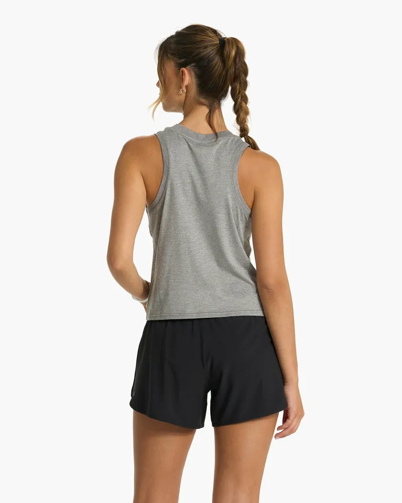 Energy Top Long: Heather Grey