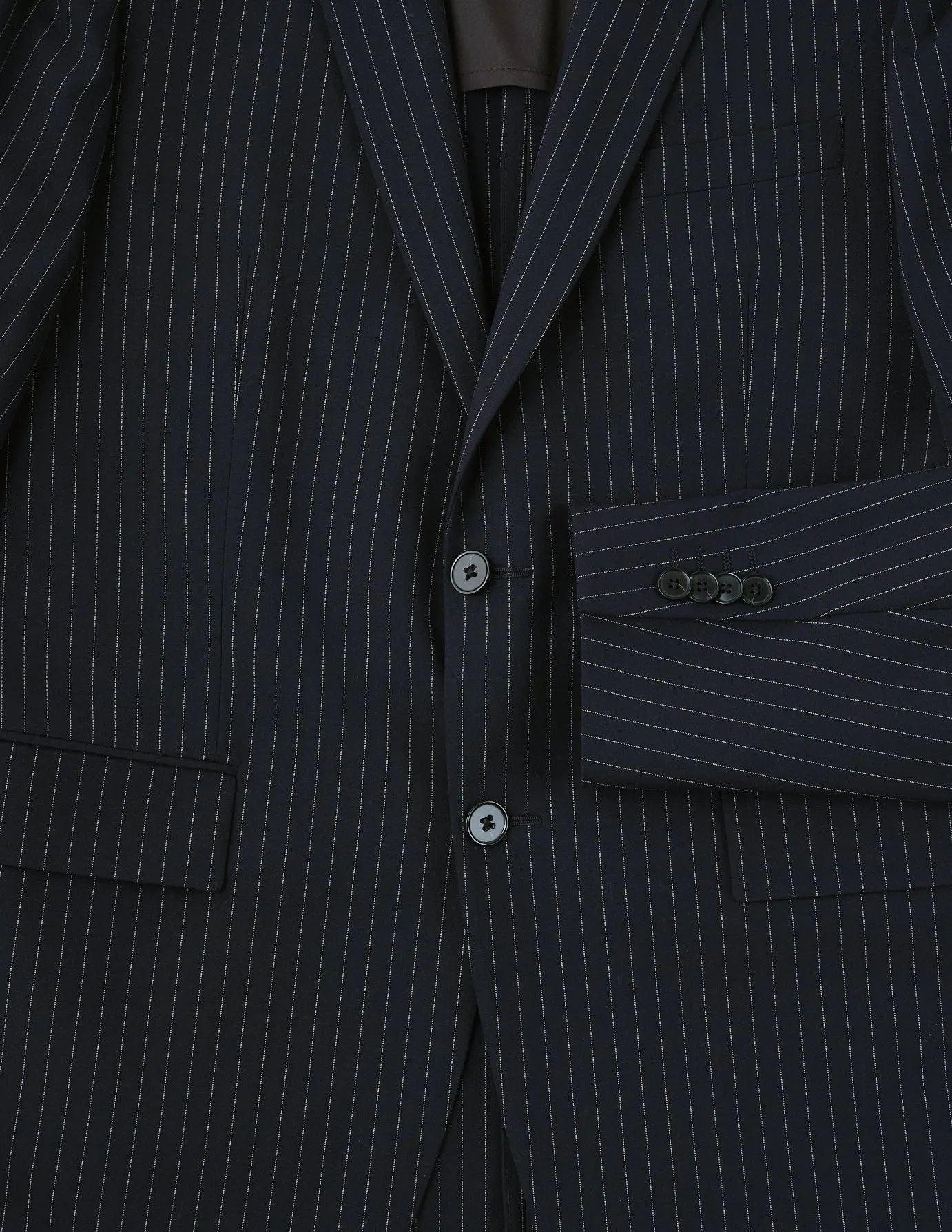 Essential Suit Navy Pinstripe