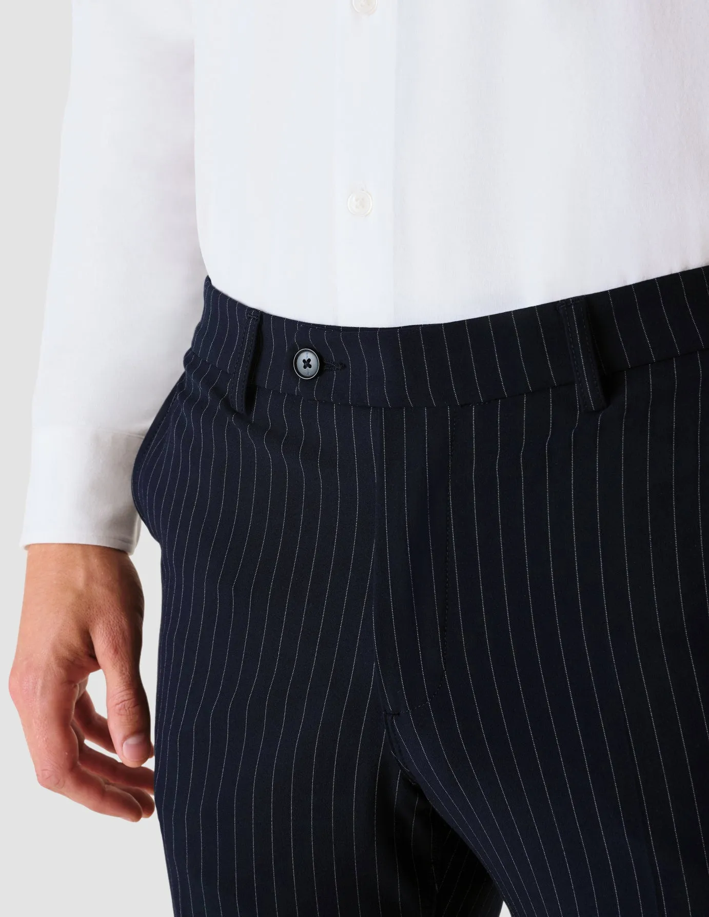 Essential Suit Navy Pinstripe