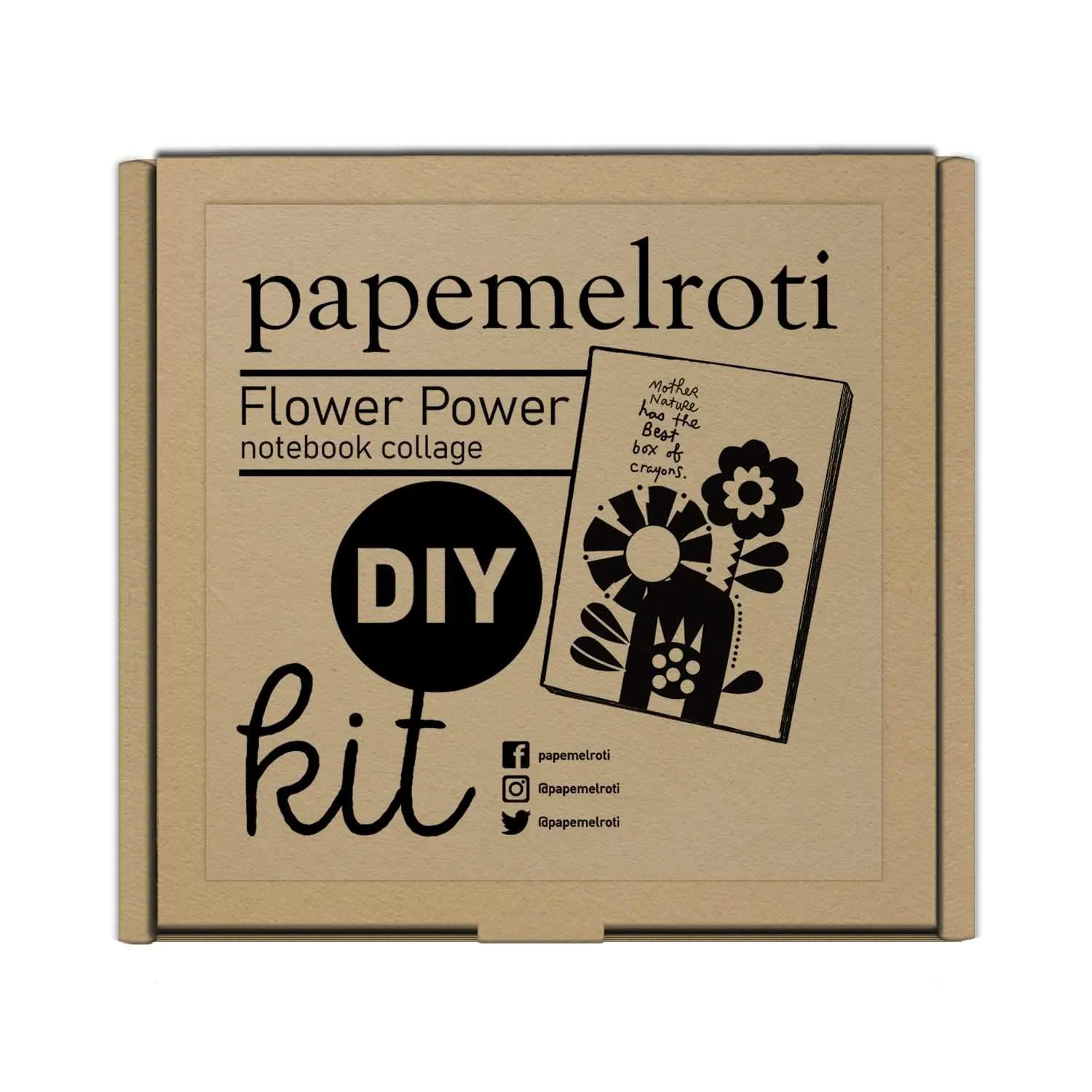 Flower Power Collage DIY Kit