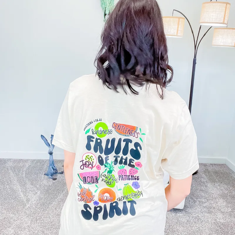 Fruits of the Spirit Soft Cream Graphic Tee