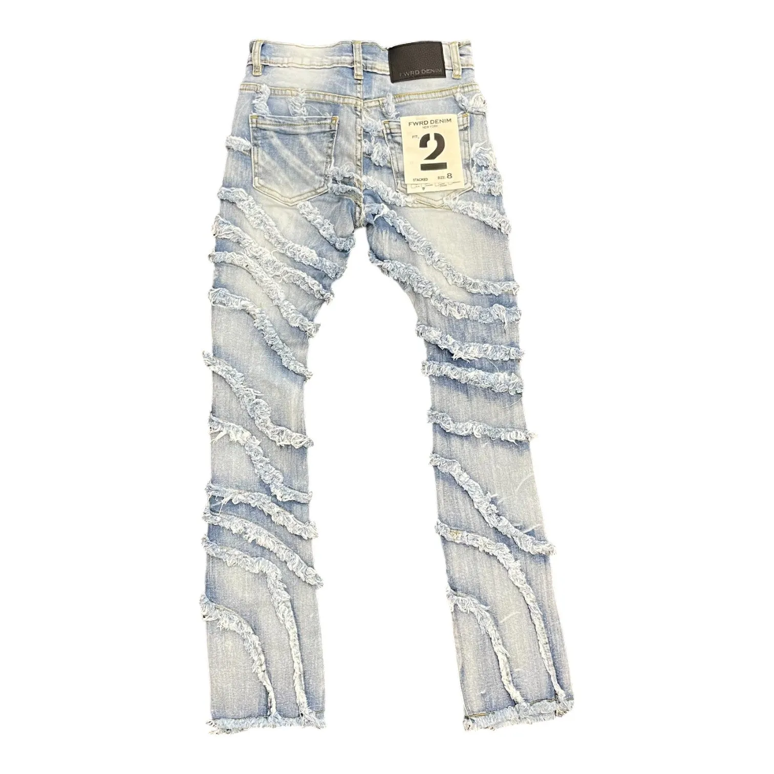 FWD: BOYS Jagged Stacked Denim 330109