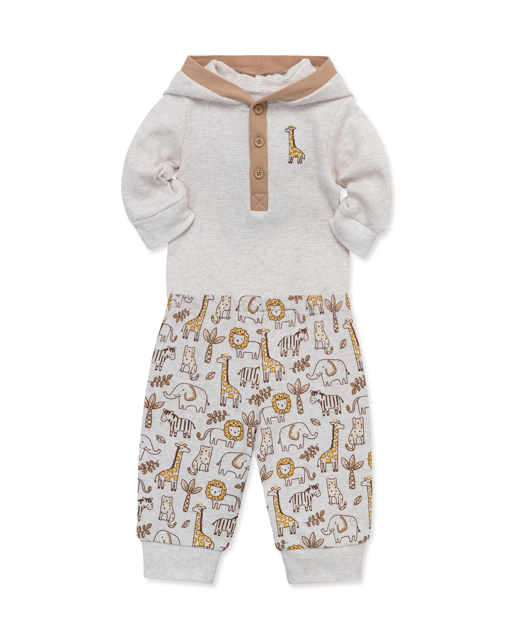 Giraffe Bodysuit & Pant Set (3M-12M)