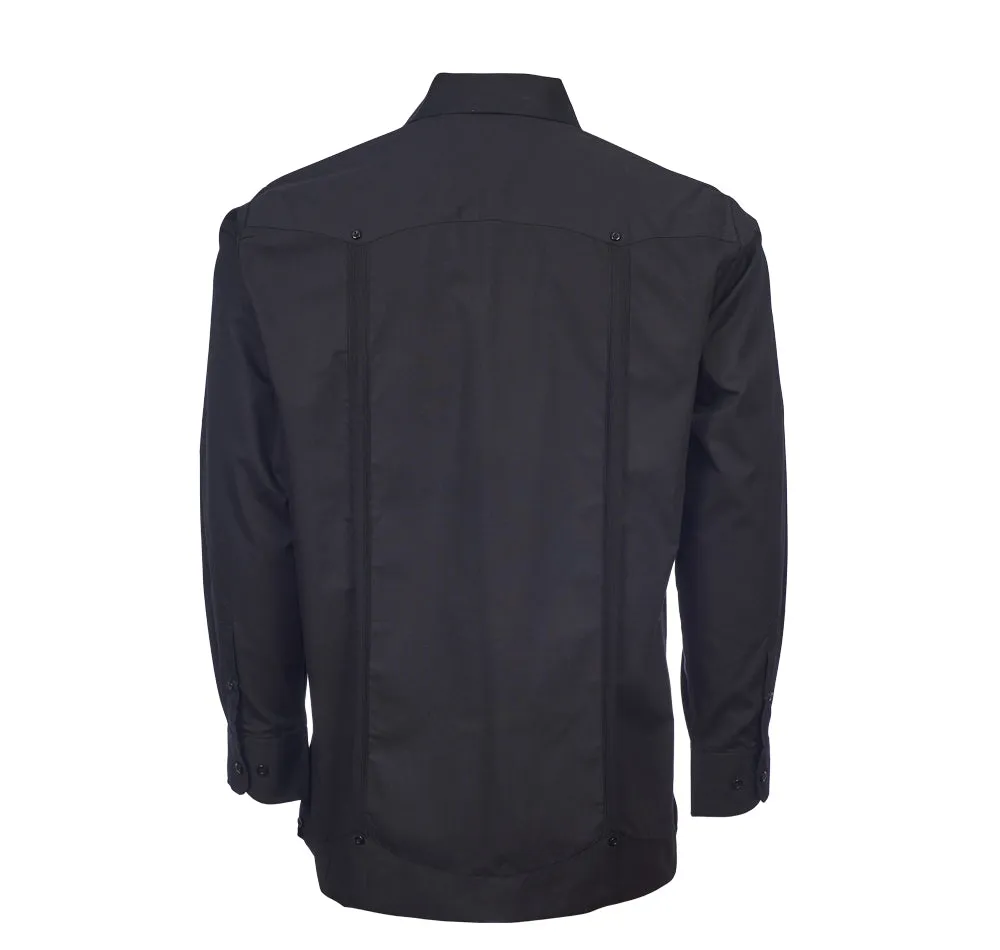 Hacienda Guayabera - Men's Long Sleeve | 4 Pockets | 100% Soft Cotton