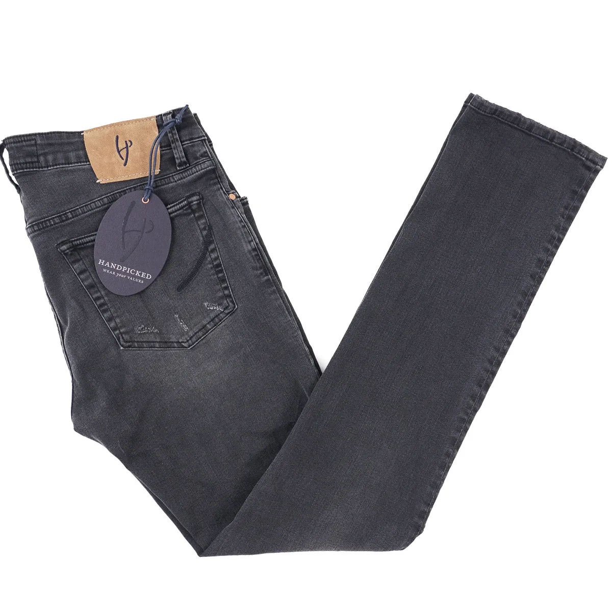 Handpicked 'Orvieto' Slim-Fit Denim Jeans