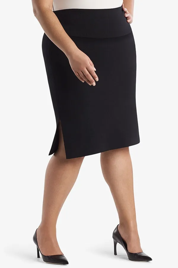 Harlem Skirt - Jardigan Knit :: Black