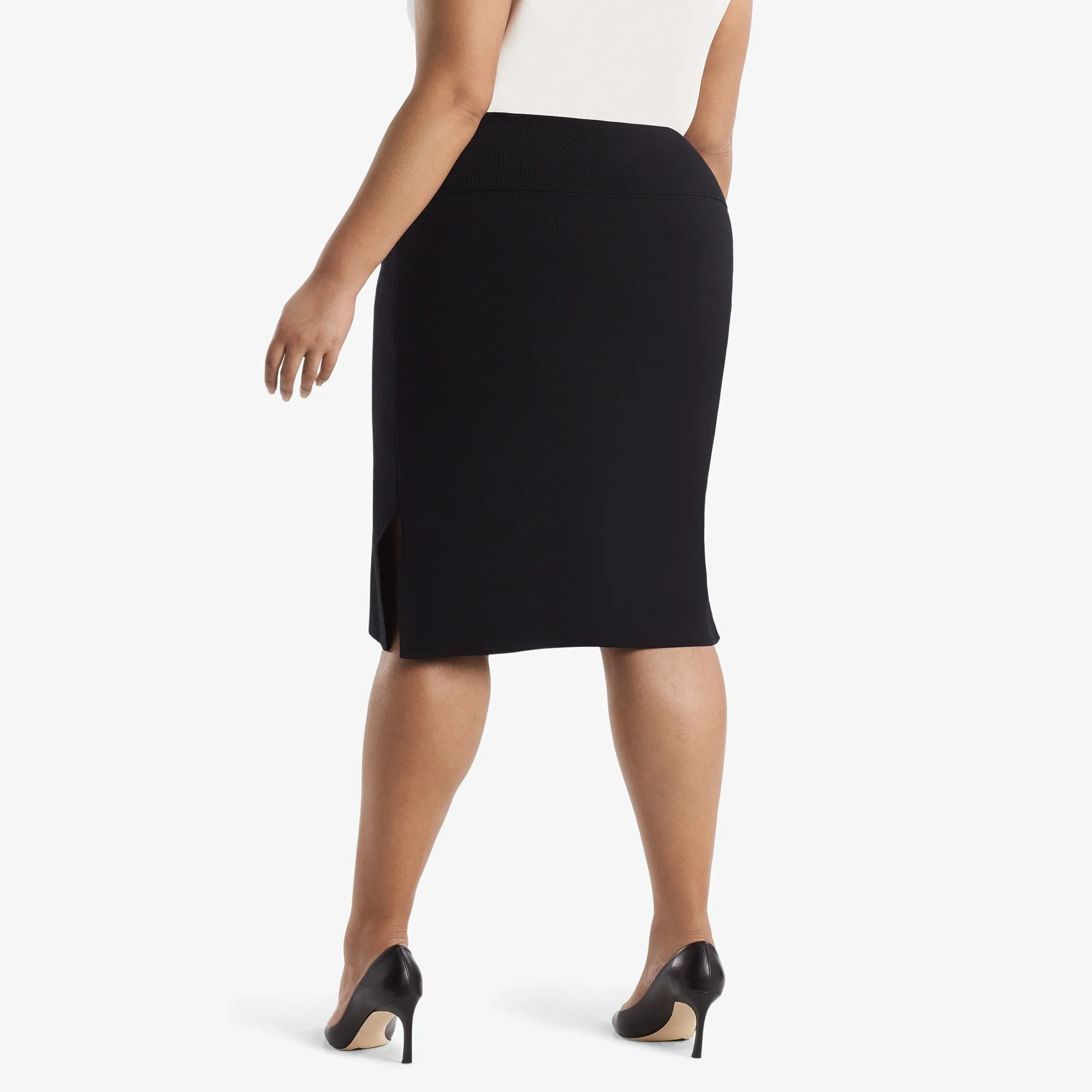 Harlem Skirt - Jardigan Knit :: Black