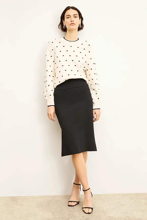 Harlem Skirt - Jardigan Knit :: Black