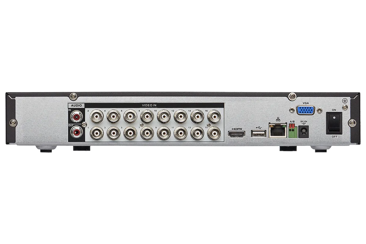 HD MPX 2K Security System DVR - 16 Channel