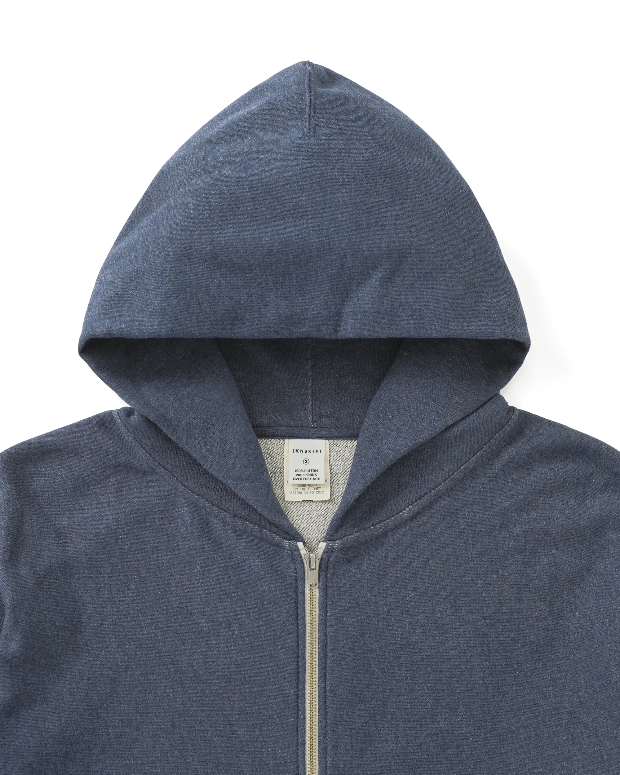 HEATHER FULL ZIP HOODIE