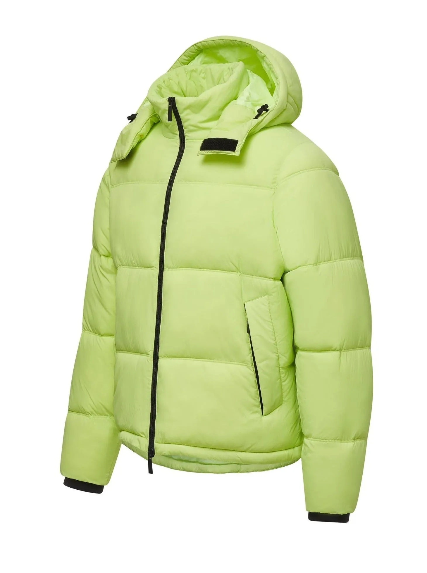 Hooded Puffer - Lime