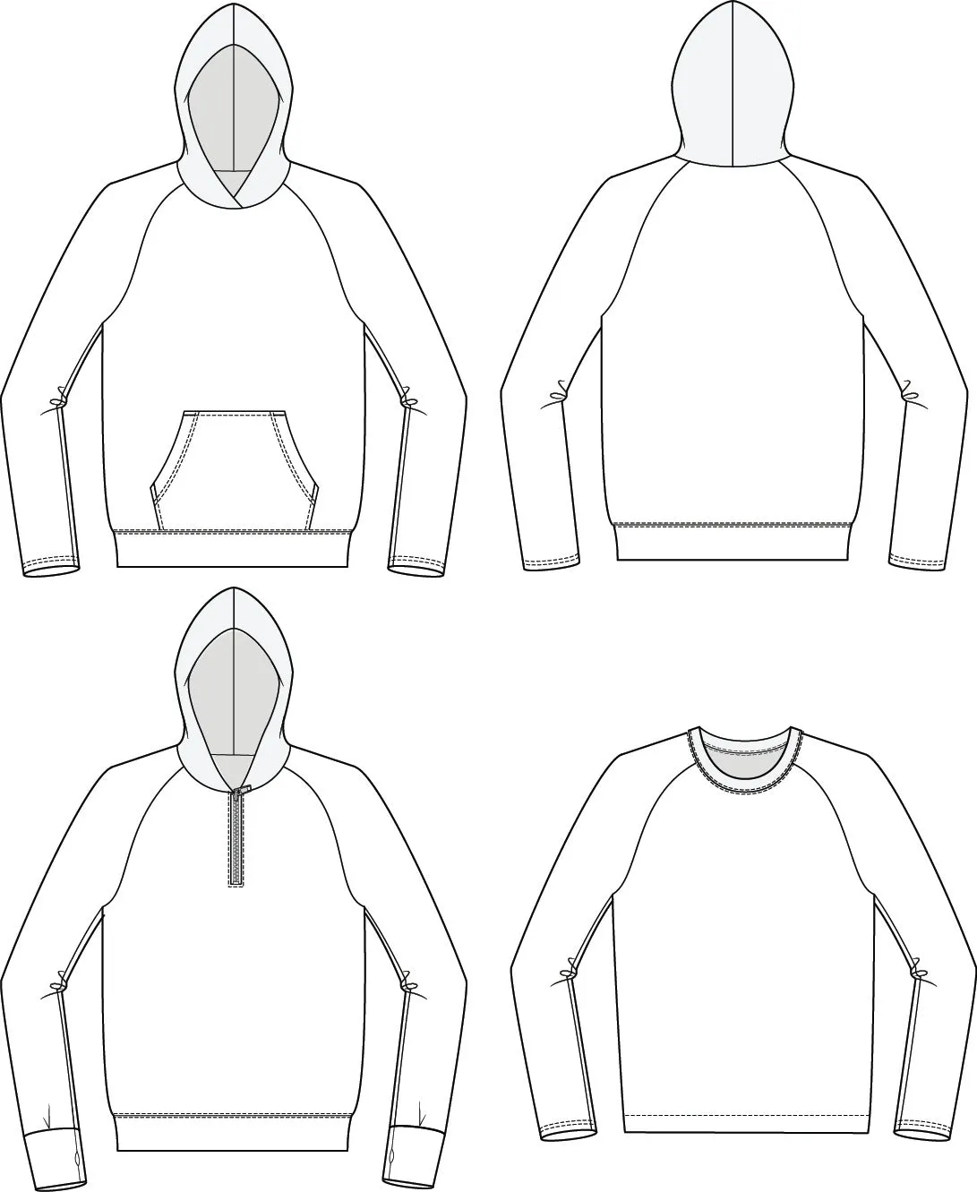 Hudson Pullover PDF Sewing Pattern