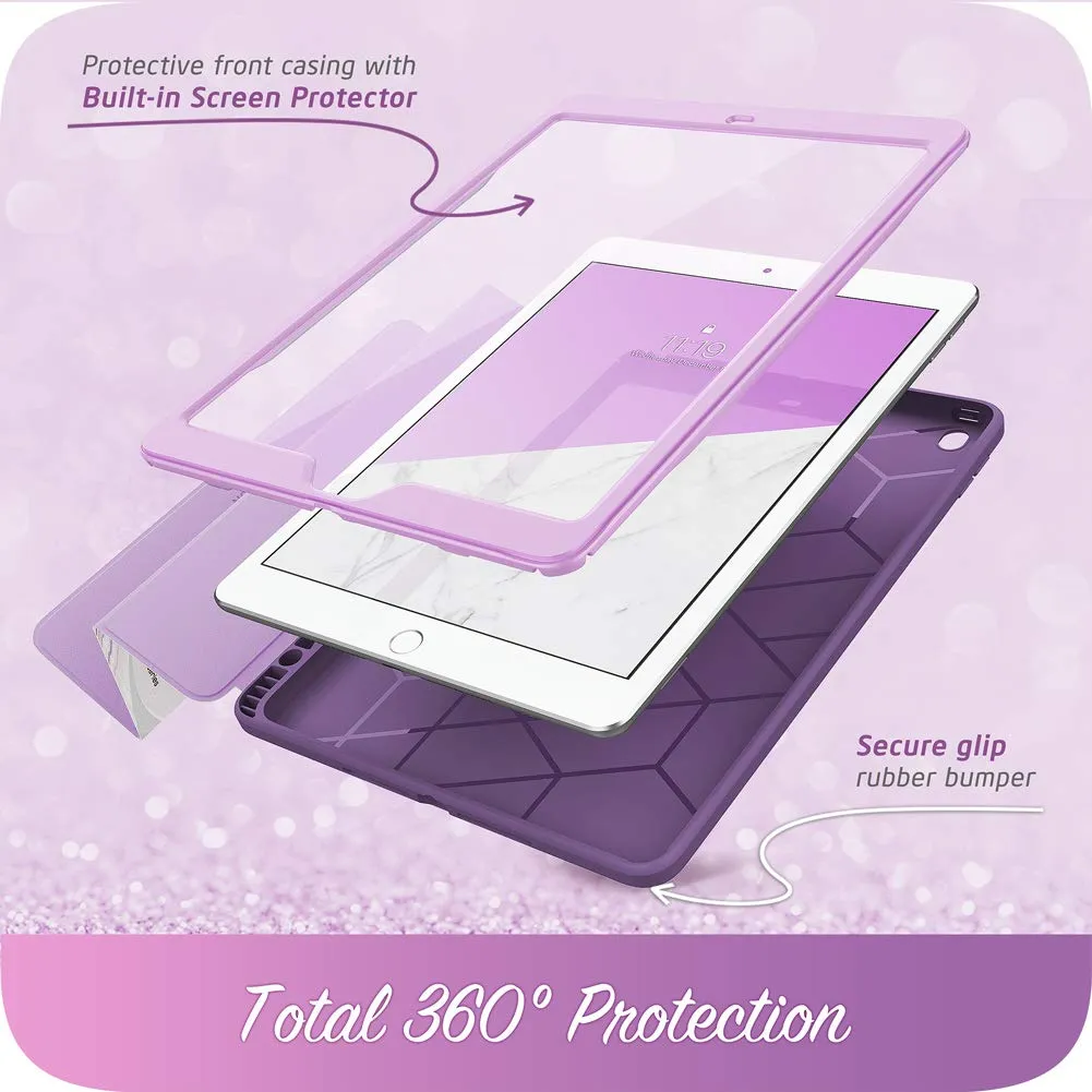 iPad 10.2 inch (2019 | 2020) Cosmo Case-Marble Purple