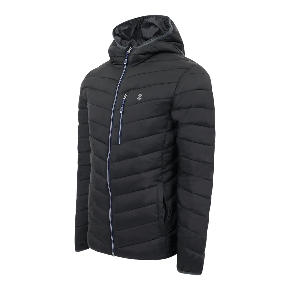 IZOD Men's Quilted Full Zip Puffer Jacket