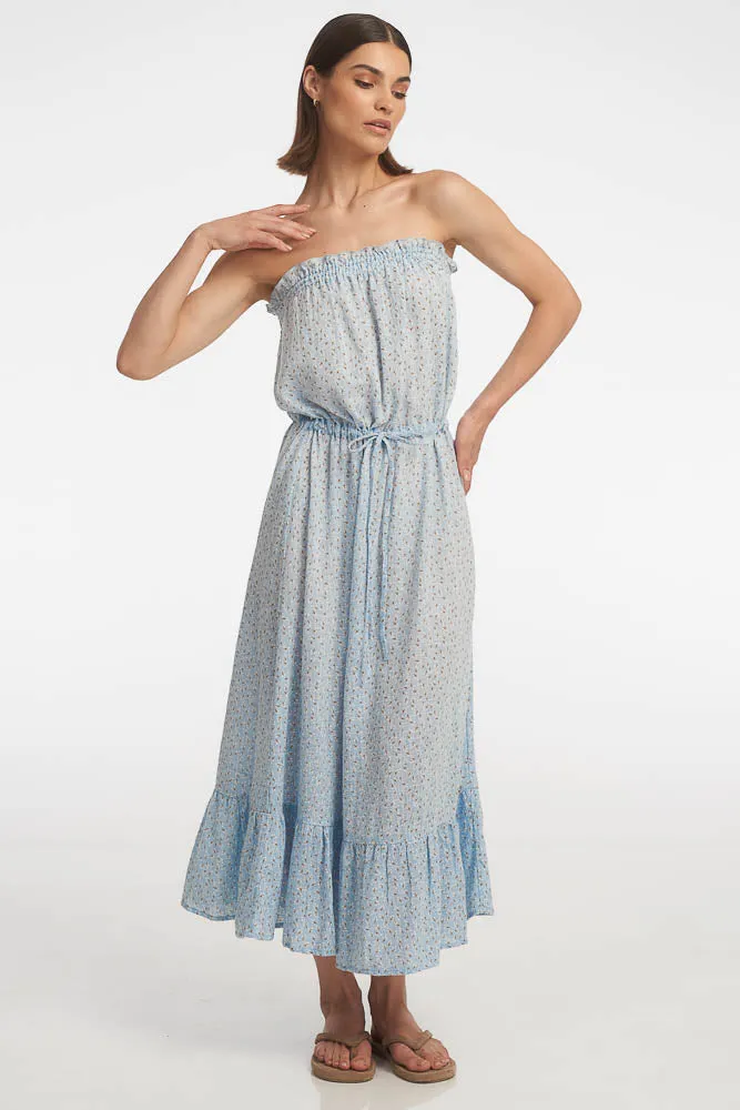 Joanne Maxi Dress / Sky Blossom