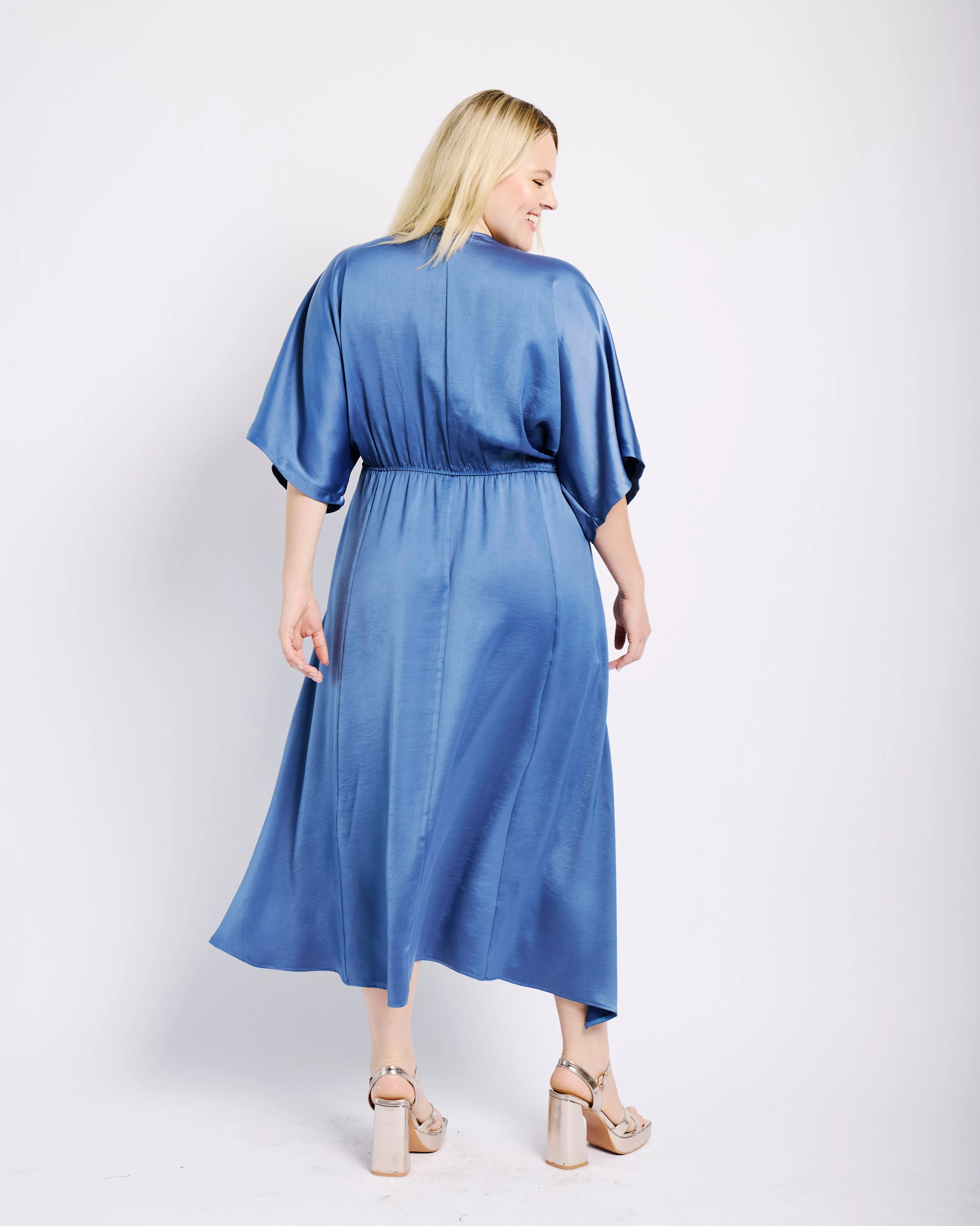 Joy Kaftan in Delft Blue