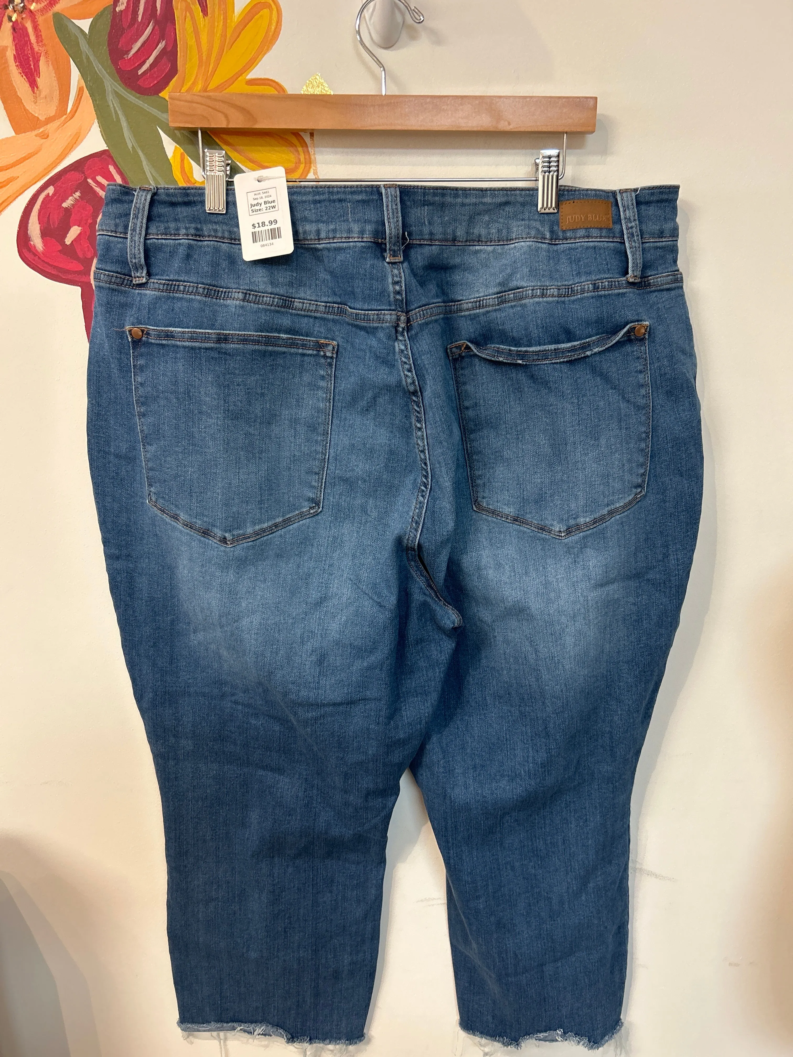 Judy Blue Slim Fit Jeans, 22W