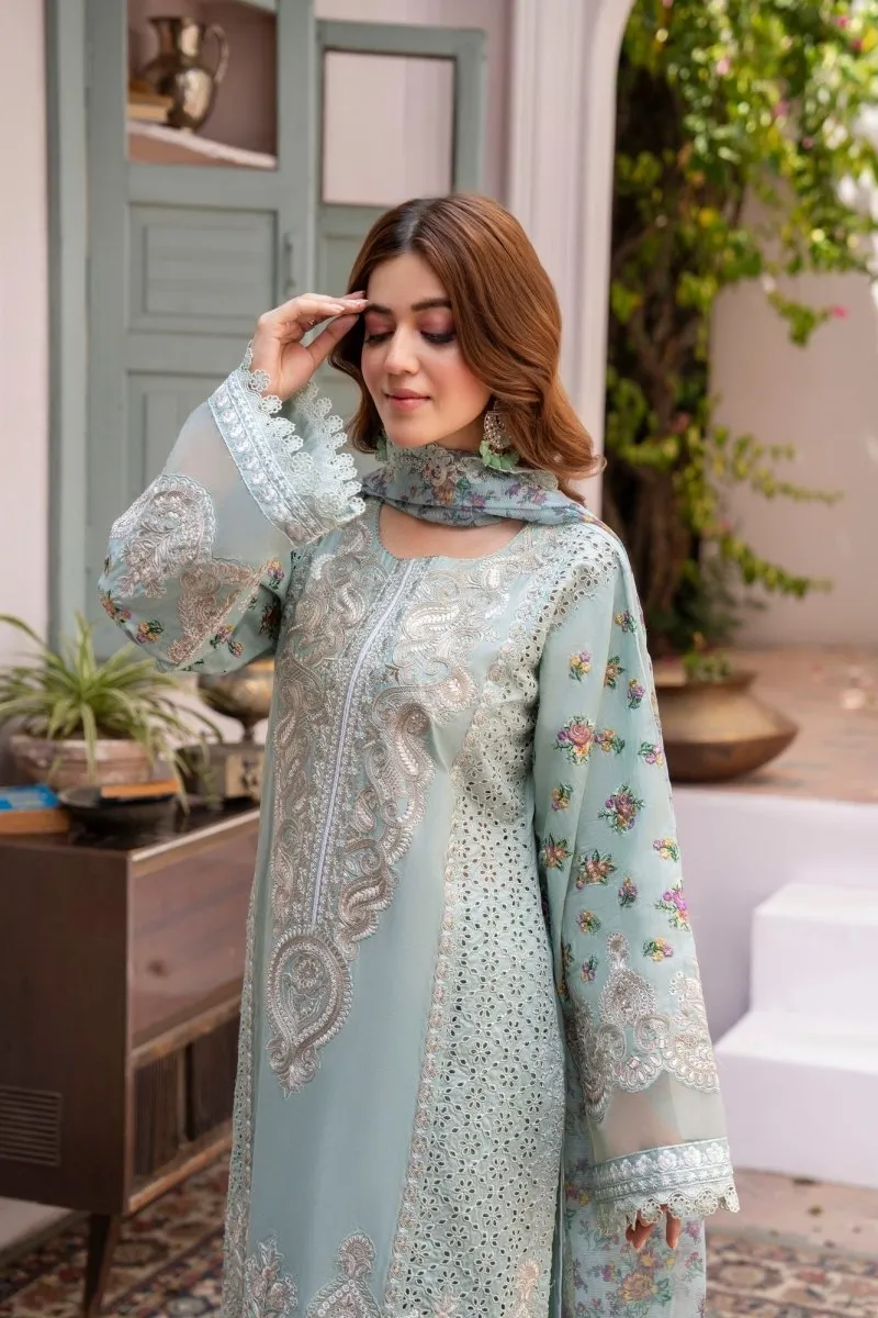 Karma Festive Embroidered Cotton Pakistani Suit KAR98