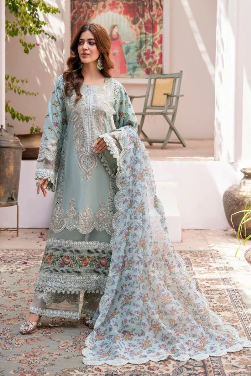 Karma Festive Embroidered Cotton Pakistani Suit KAR98