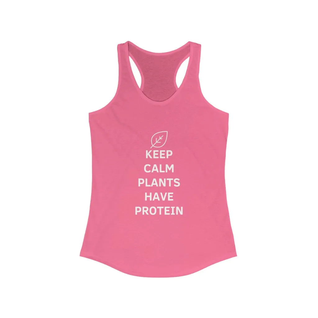 Keep Calm Women's Ideal Racerback Tank