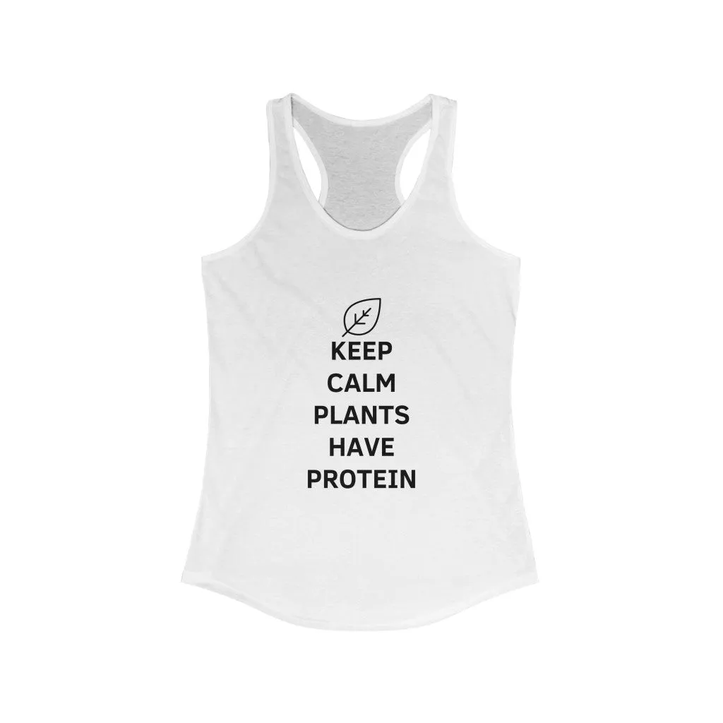 Keep Calm Women's Ideal Racerback Tank