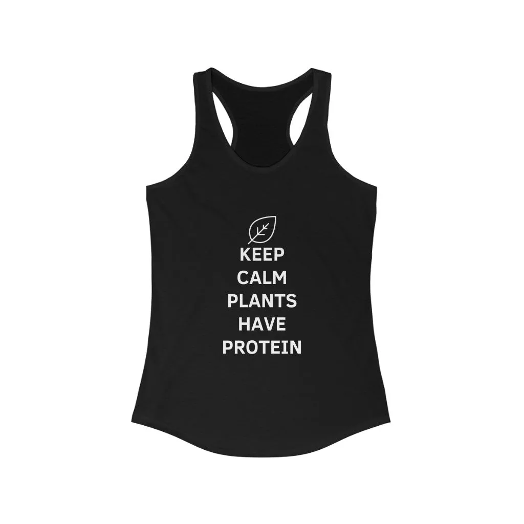 Keep Calm Women's Ideal Racerback Tank