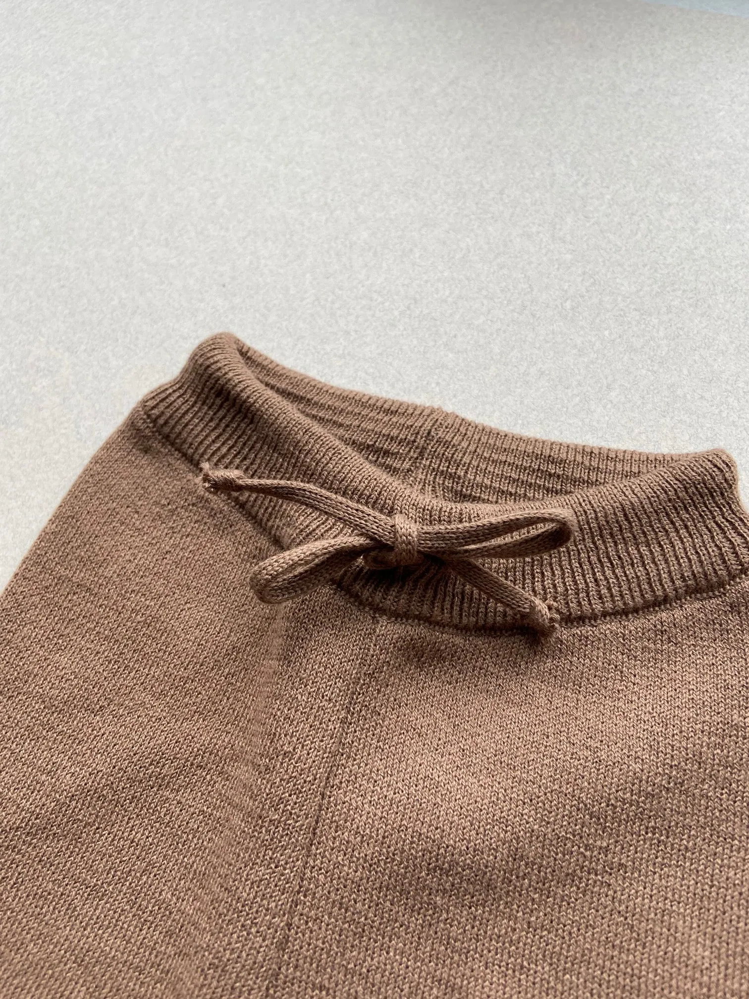 Knitted Pants Brown