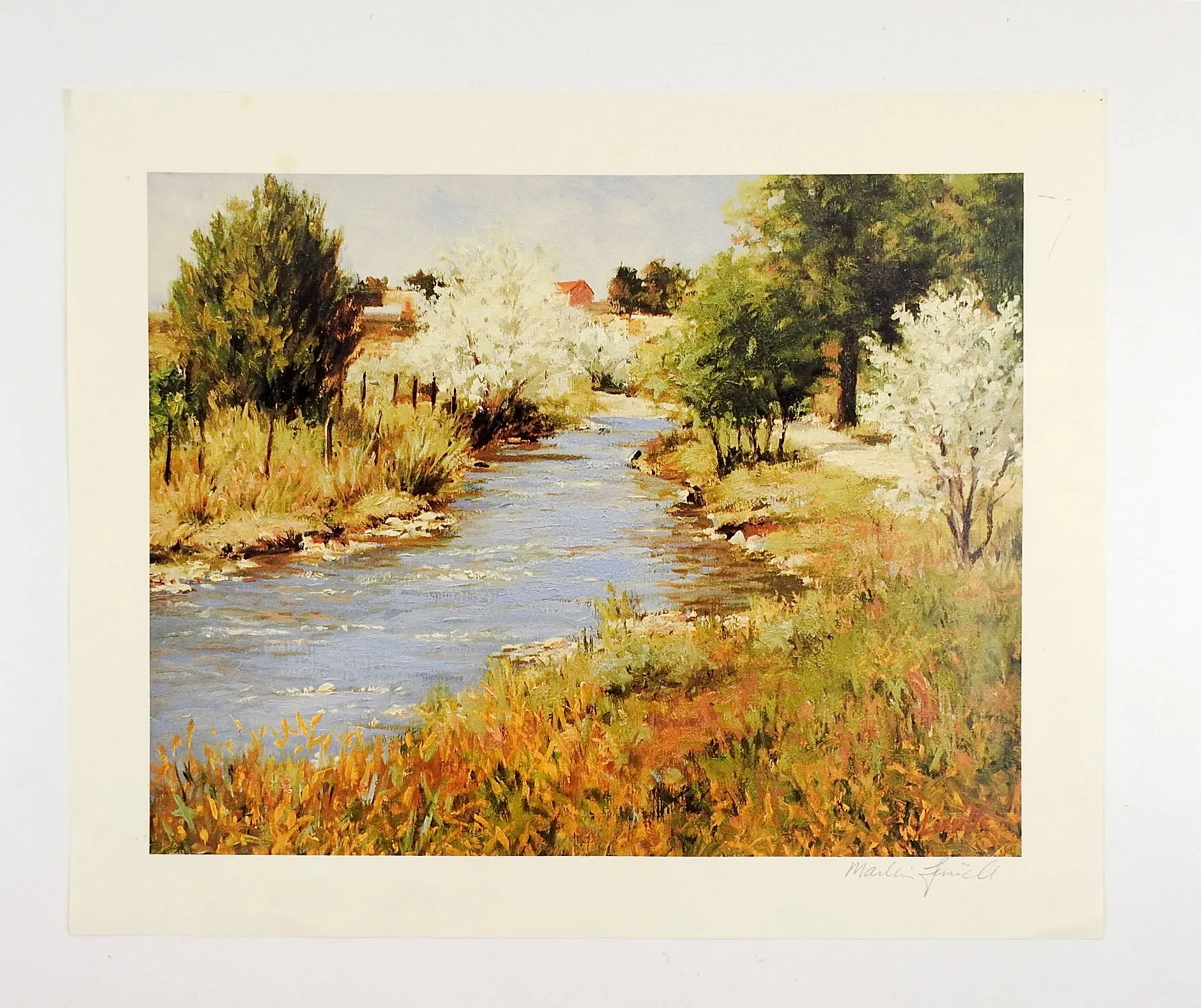 Landscape Print By Marlin Linville