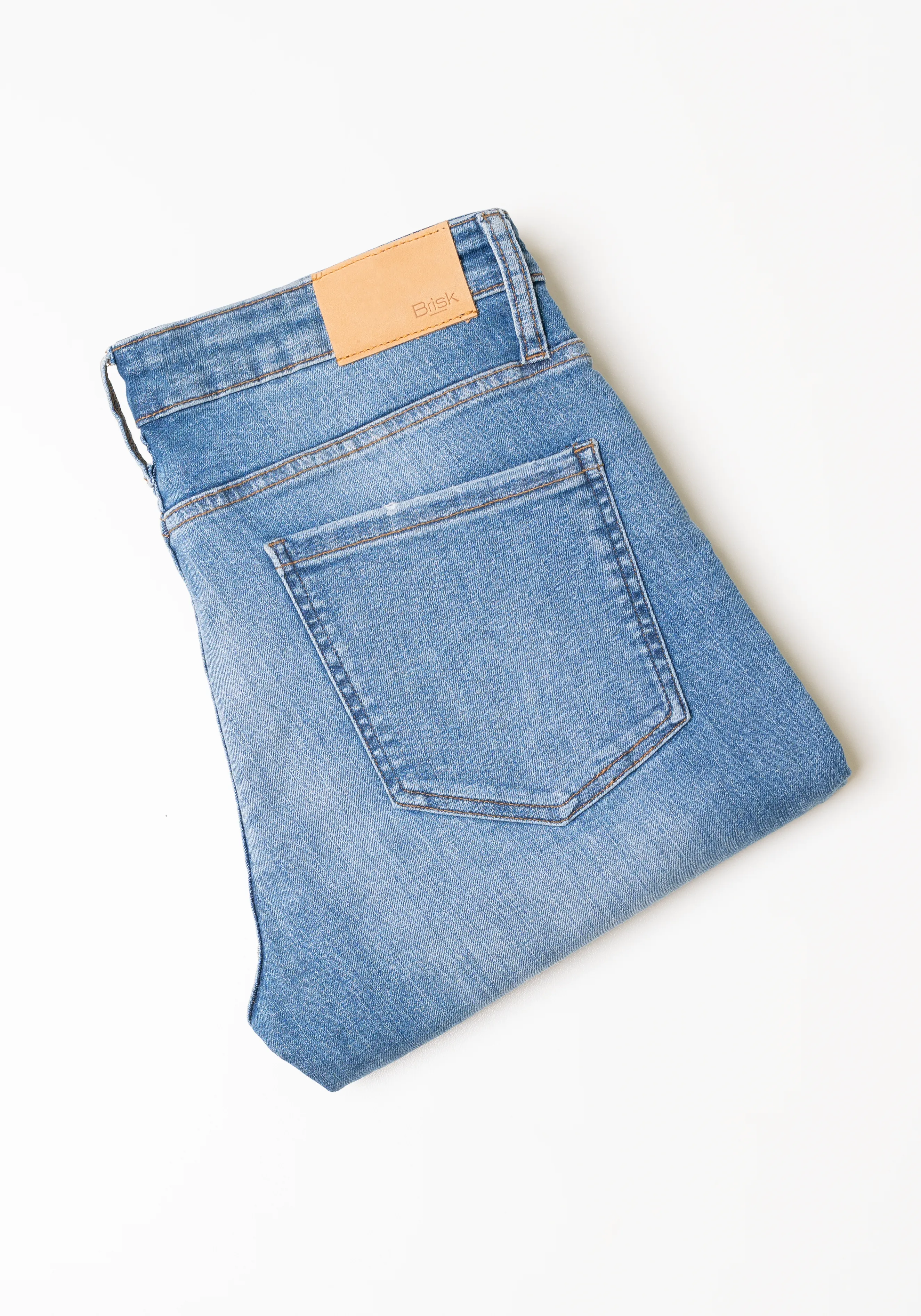 Light Wash Weekend Rip & Repair Slim Fit Jeans - Ultra