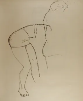 Line Drawing Figure Study