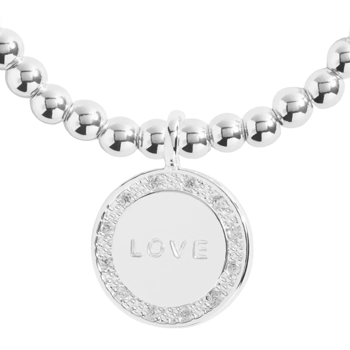 'Love You To The Moon And Back' Celebration Bracelet Set | Silver Plated | 3 Piece