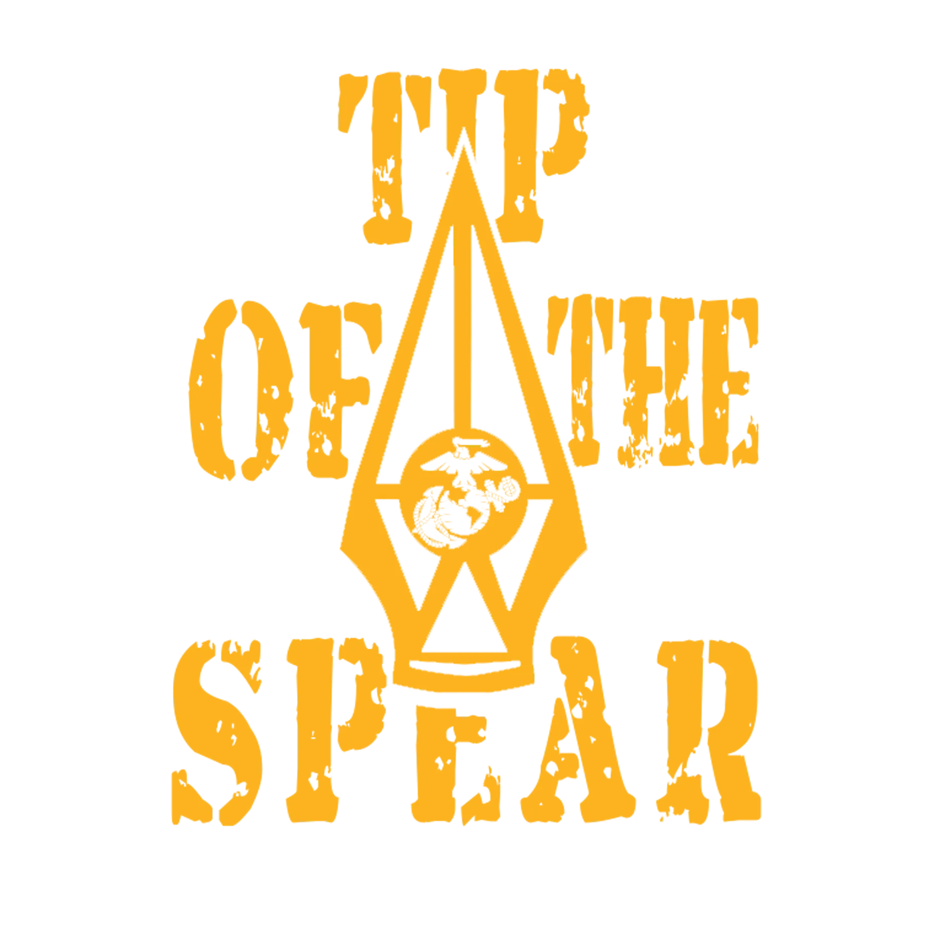 Marines Tip of The Spear 2-Sided Sweatshirt