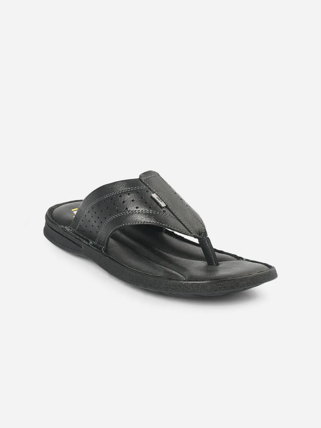 Men's Black Thong Casual Sandal (ID4064)