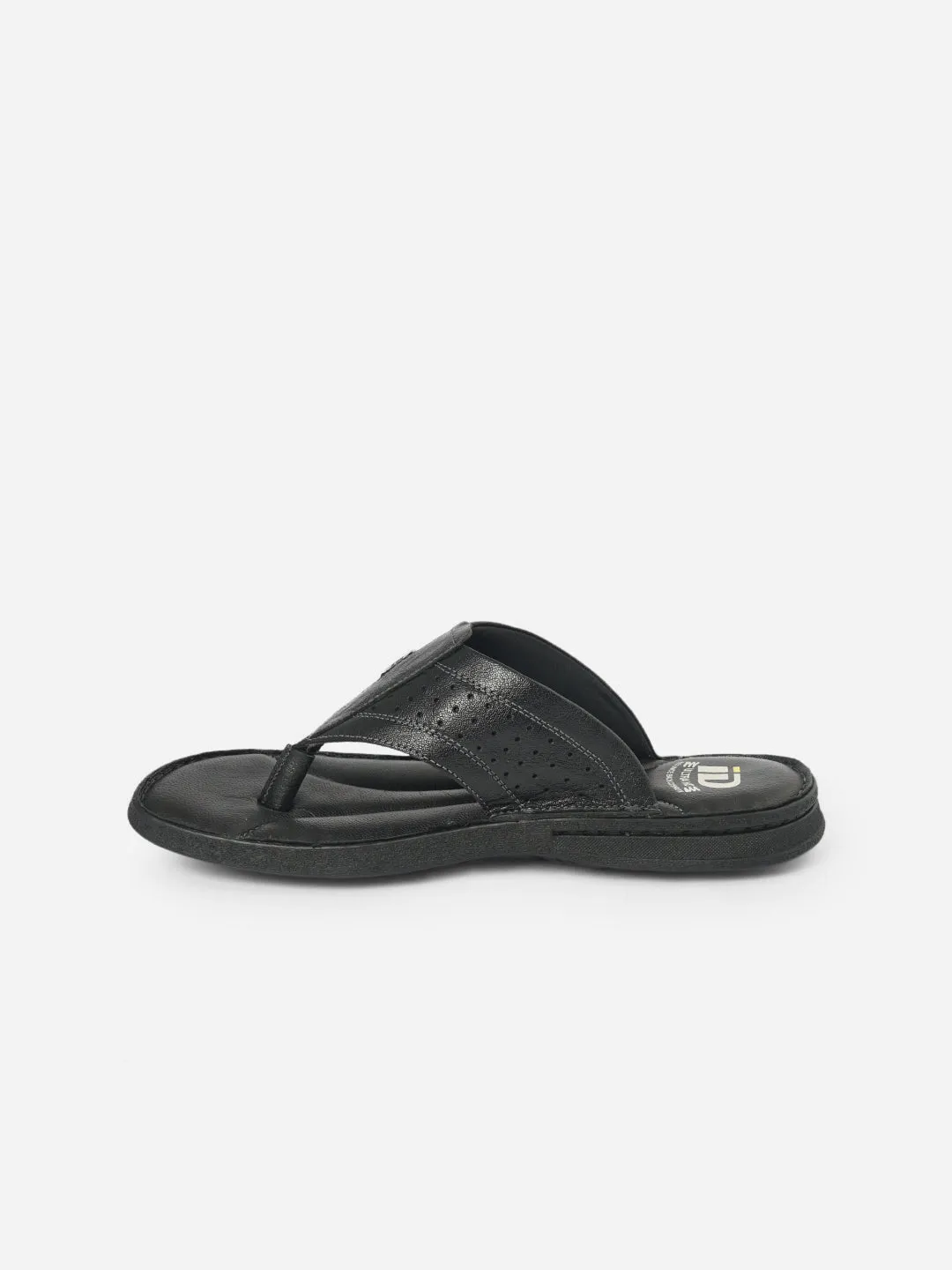 Men's Black Thong Casual Sandal (ID4064)