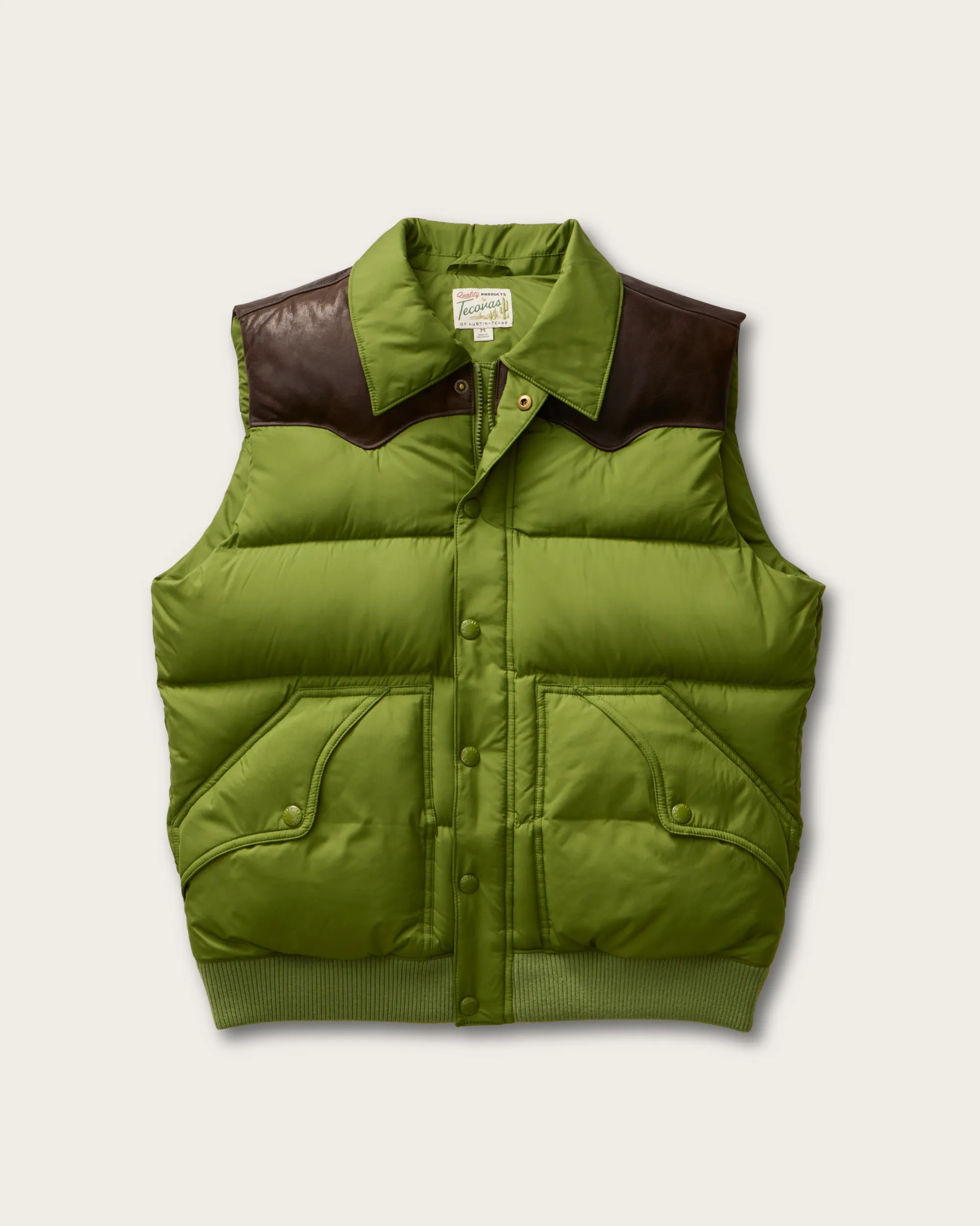 Men's Western Puffer Vest<parent>