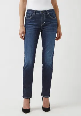 Mid Rise Slim Carrie Women's Jeans in Reckless Blue - BL15674