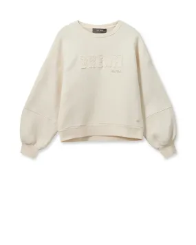 Mos Mosh Sweatshirt Cream Jumper 164550