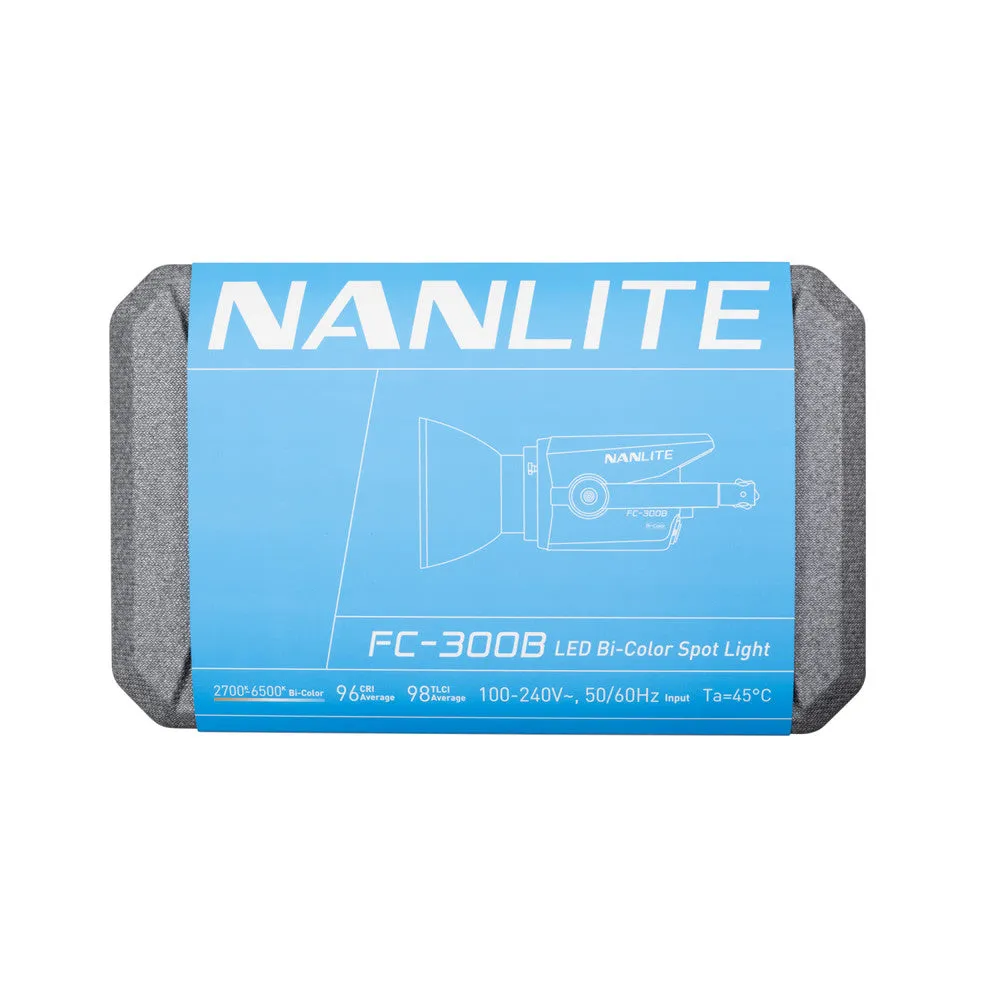 Nanlite FC-300B Bi-Color LED Spotlight