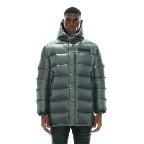 NYLON PUFFER 3/4 IN SILVER