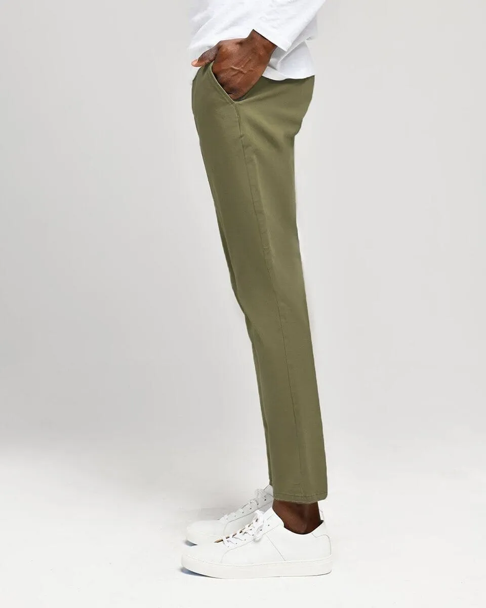 Olive | Tech Chino Pants (Slim)