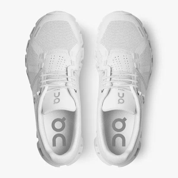 Mens Undyed All-White On Running Cloud 5 Sneakers