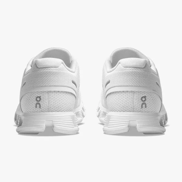 Mens Undyed All-White On Running Cloud 5 Sneakers