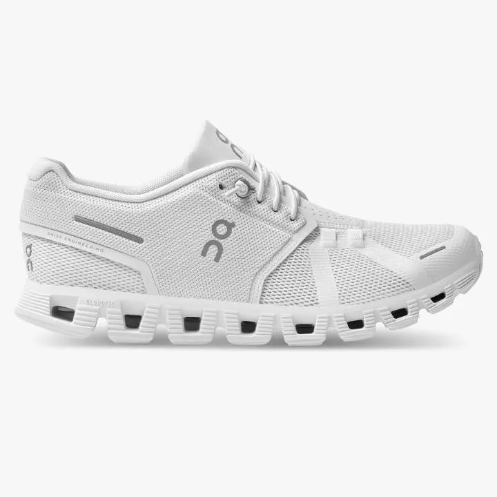 Mens Undyed All-White On Running Cloud 5 Sneakers