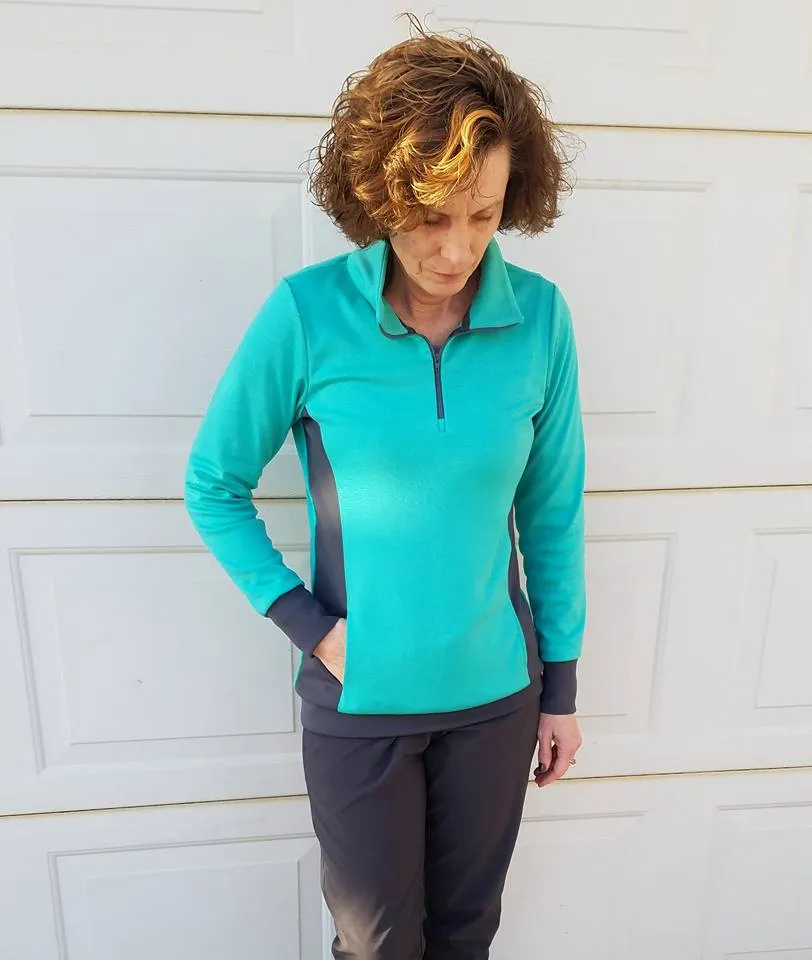 Pacific Pullover PDF Sewing Pattern in Sizes B-M