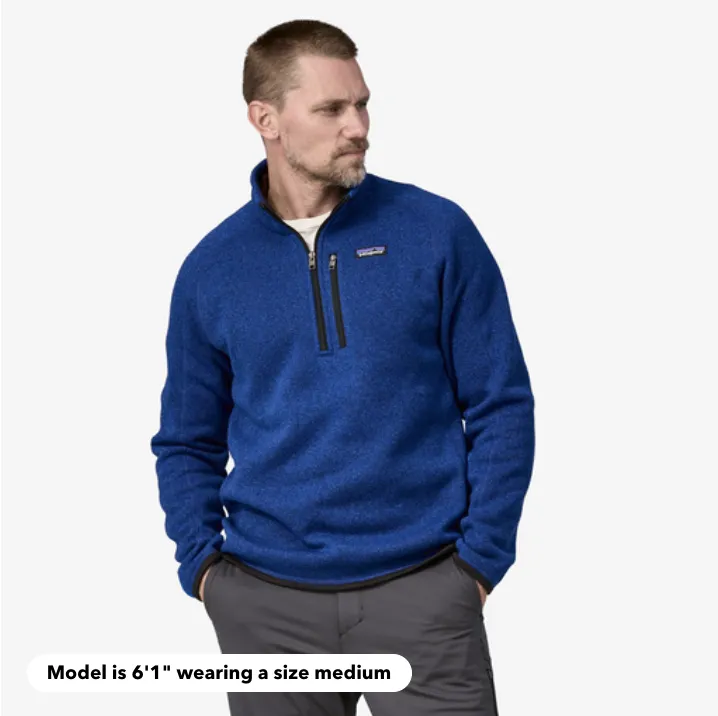 Patagonia Better Sweater 1/4 Zip