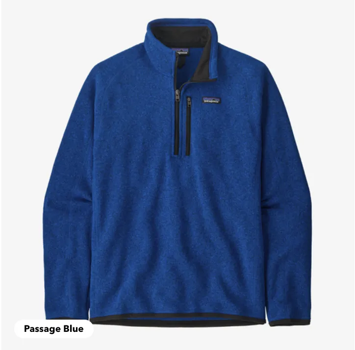 Patagonia Better Sweater 1/4 Zip