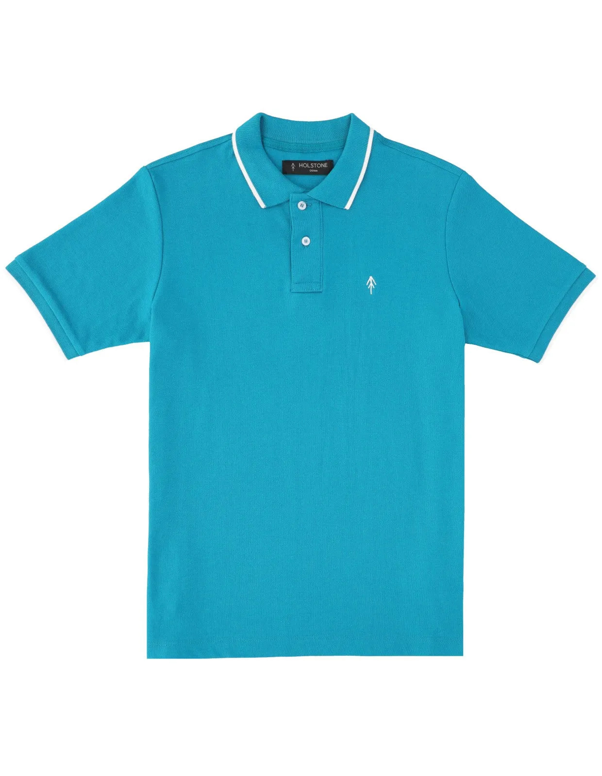 Playera Tipo Polo Regular Fit Para Hombre - Jade