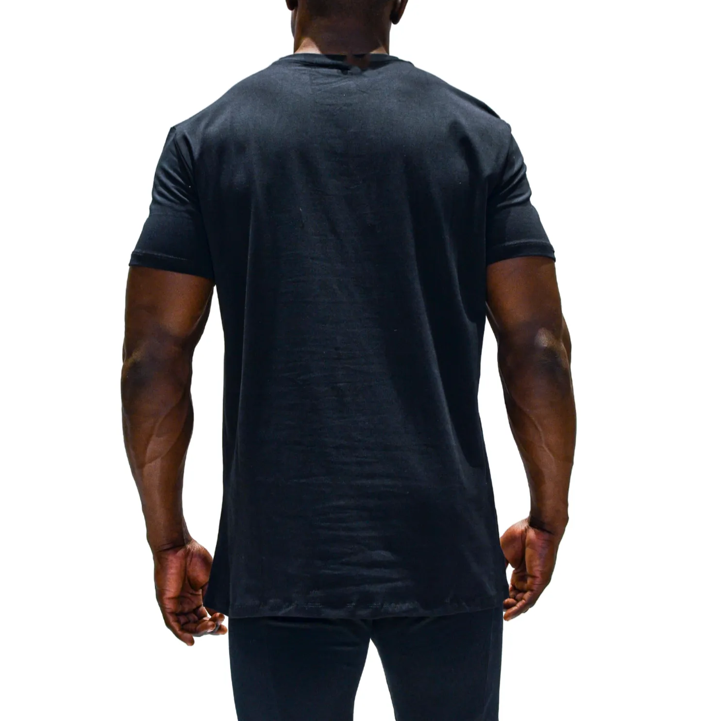 PURE PREMIUM BLOCK  T Shirt Black